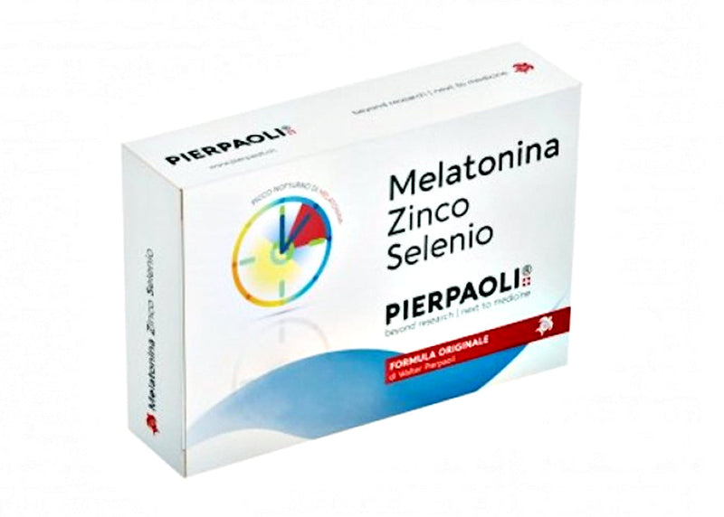 MELATONINA ZINCO SELENIO TRIPACK Pierpaoli - 3 scatole da 60 compresse