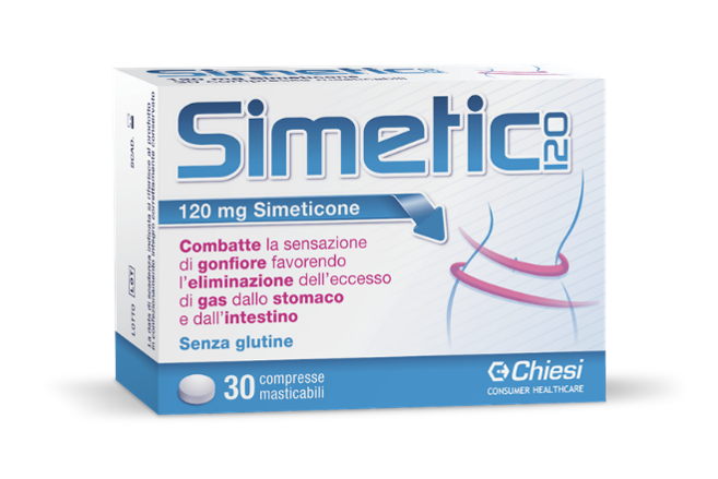 SIMETIC 120 - Integratore contro il gonfiore intestinale