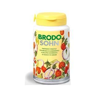 PACCHETTO BRODO+SALE: 1 CONFEZIONE BrodoSohn Preparato per Brodo Vegetale 200g + 1 CONFEZIONE SaleSohn - sale iposodico dietetico - Saliera da 150 gr