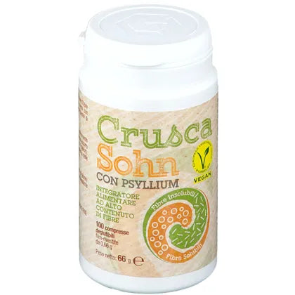 Crusca Sohn Integratore Intestinale Con Fibre - 100 Compresse